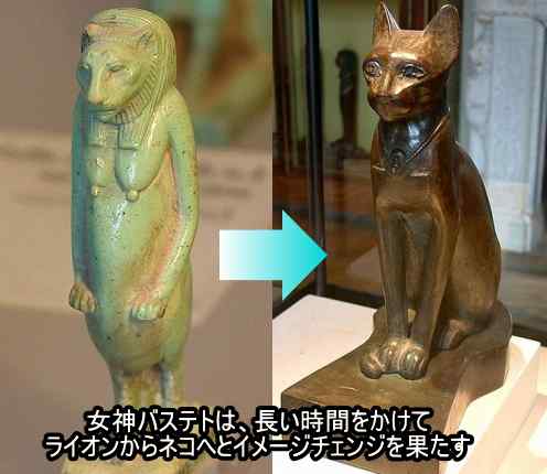 エジプト猫バステト